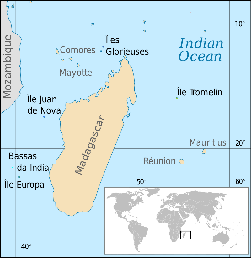położenie wyspy Tromelin